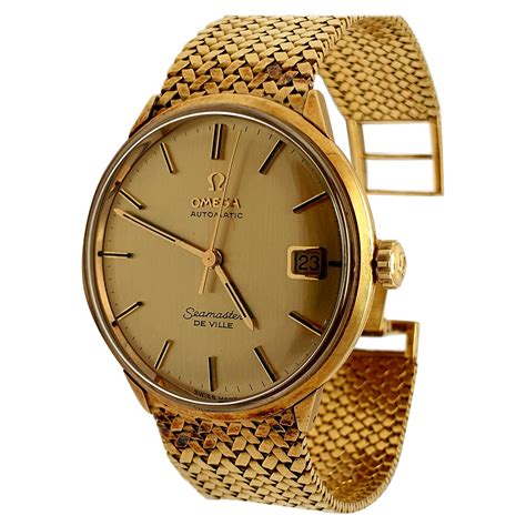 antique female gold omega watch|vintage 18k gold omega watches.